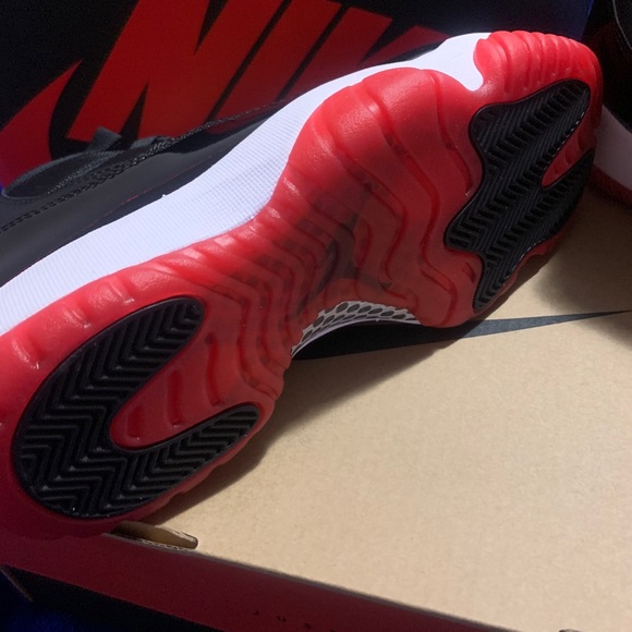 Jordan 11 Bred Size 7.5 BRAND NEW! - Picture 5 of 6